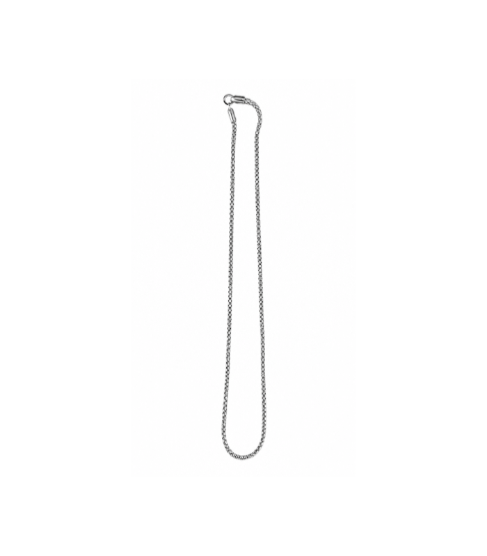 Classic Silver Men's Box Chain Necklace ( 11.23g )